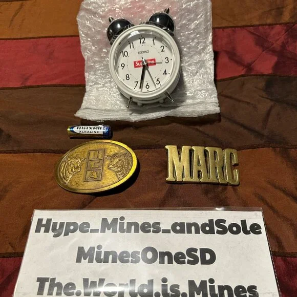 NEW Supreme Seiko Alarm Clock